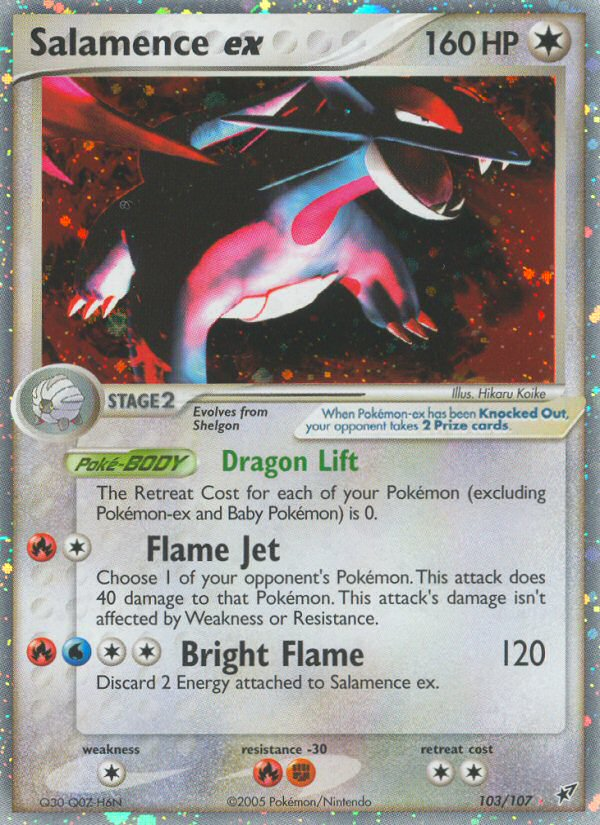 Salamence ex (103/107) [EX: Deoxys] | Clutch Gaming