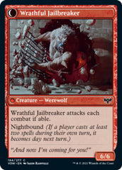 Weary Prisoner // Wrathful Jailbreaker [Innistrad: Crimson Vow] | Clutch Gaming