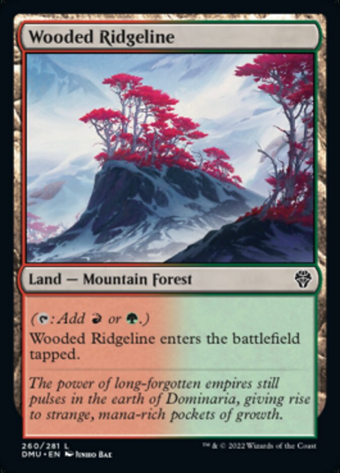 Wooded Ridgeline [Dominaria United] | Clutch Gaming