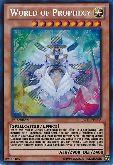 World of Prophecy [JOTL-EN028] Secret Rare | Clutch Gaming