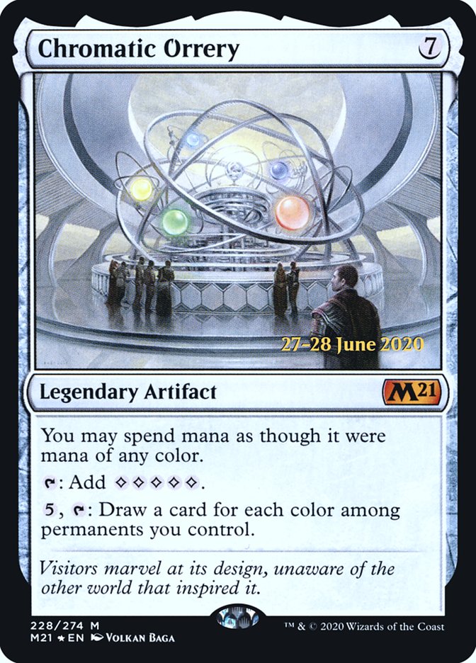 Chromatic Orrery [Core Set 2021 Prerelease Promos] | Clutch Gaming