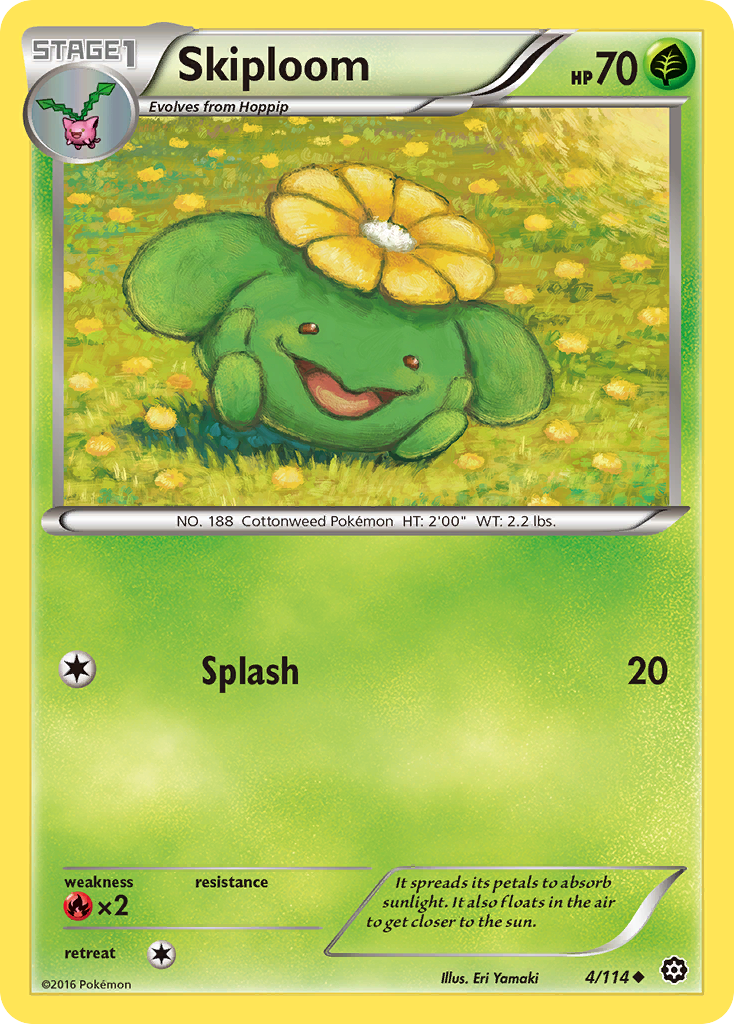 Skiploom (4/114) [XY: Steam Siege] | Clutch Gaming