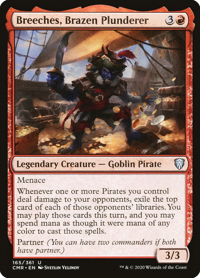 Breeches, Brazen Plunderer [Commander Legends] | Clutch Gaming