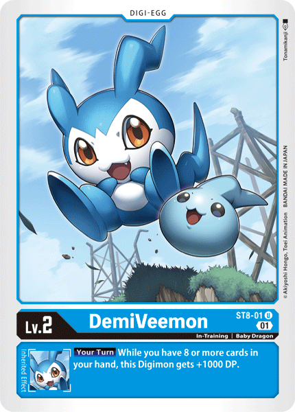 DemiVeemon [ST8-01] [Starter Deck: Ulforce Veedramon] | Clutch Gaming