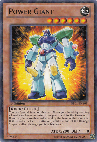 Power Giant [BP01-EN161] Starfoil Rare | Clutch Gaming