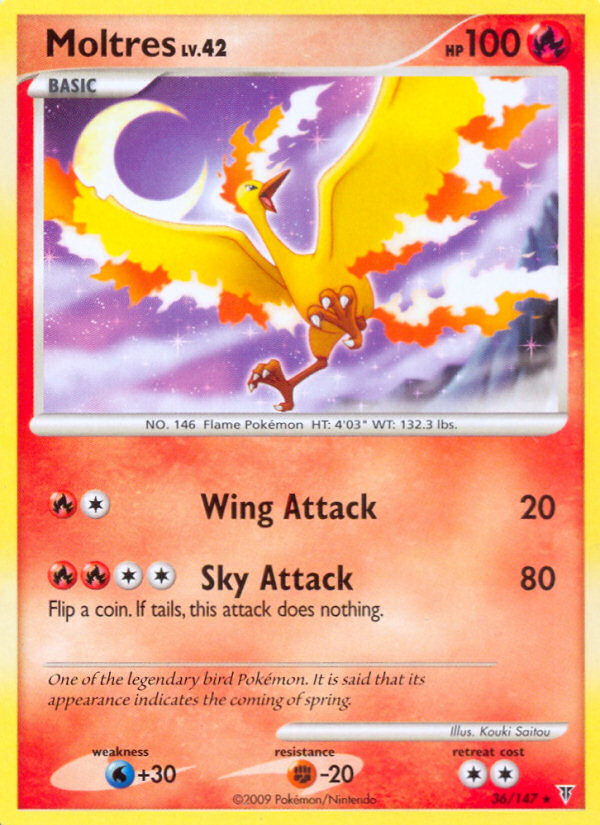 Moltres (36/147) [Platinum: Supreme Victors] | Clutch Gaming