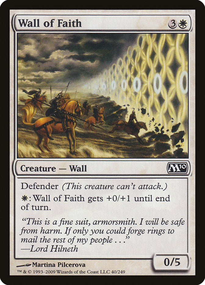 Wall of Faith [Magic 2010] | Clutch Gaming