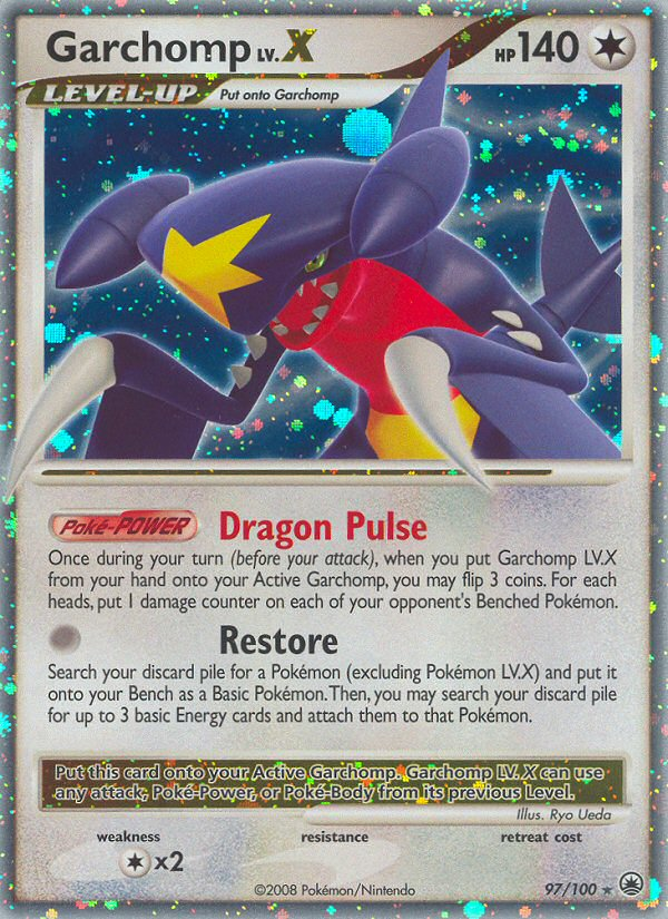 Garchomp LV.X (97/100) [Diamond & Pearl: Majestic Dawn] | Clutch Gaming