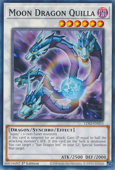 Moon Dragon Quilla [LDS3-EN053] Common | Clutch Gaming