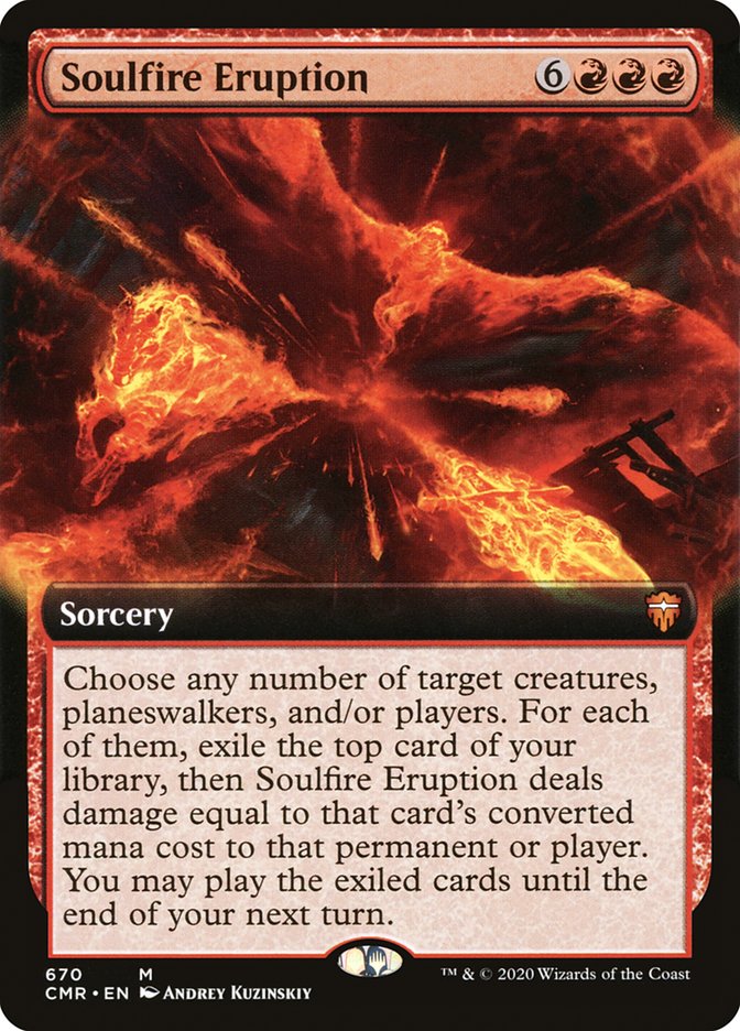 Soulfire Eruption (Extended Art) [Commander Legends] | Clutch Gaming