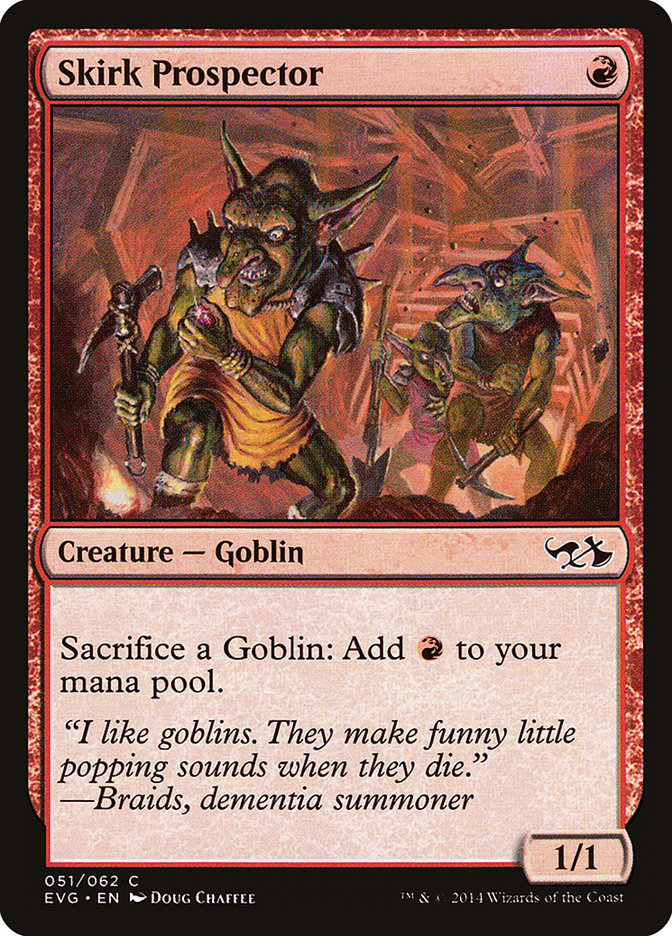 Skirk Prospector (Elves vs. Goblins) [Duel Decks Anthology] | Clutch Gaming