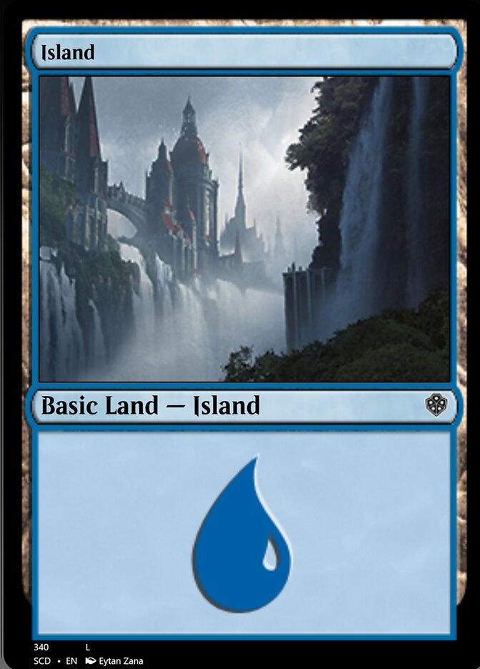 Island (340) [Starter Commander Decks] | Clutch Gaming