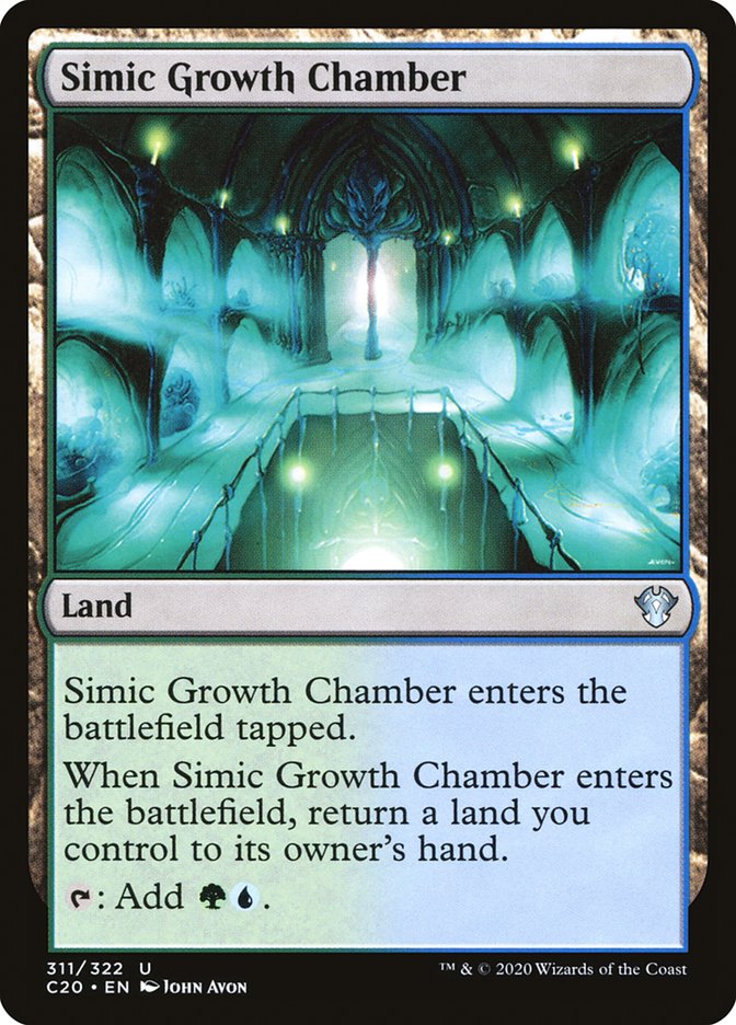 Simic Growth Chamber [Commander 2020] | Clutch Gaming