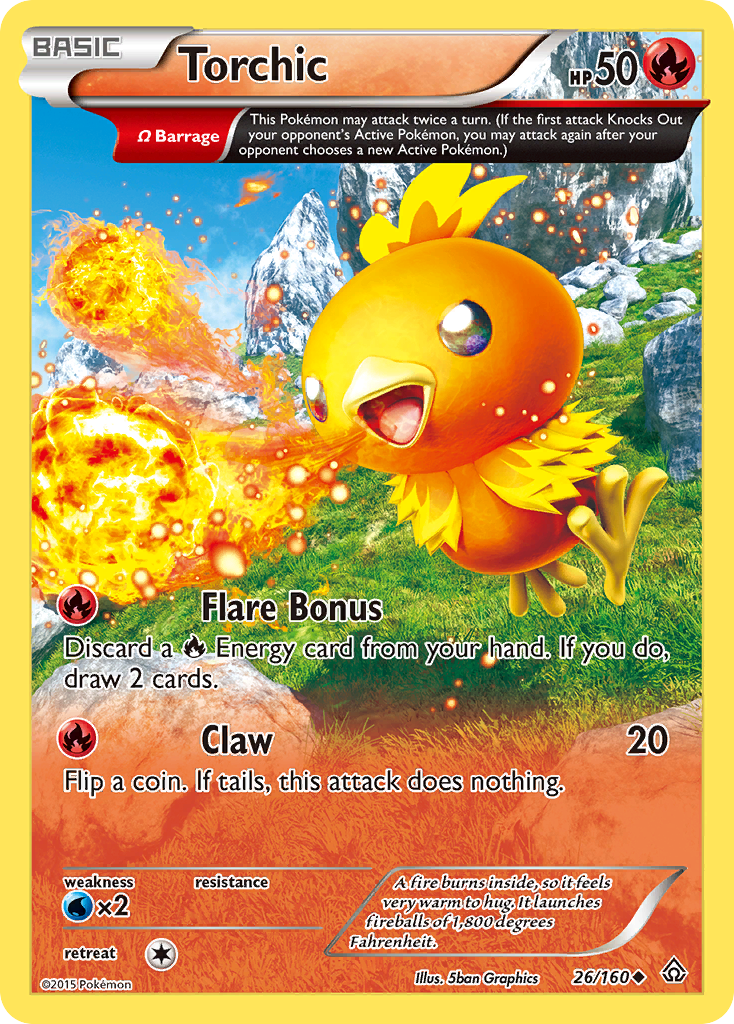 Torchic (26/160) [XY: Primal Clash] | Clutch Gaming