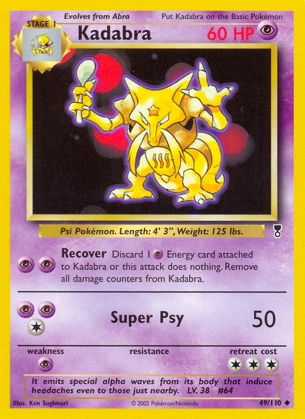 Kadabra (49/110) [Legendary Collection] | Clutch Gaming