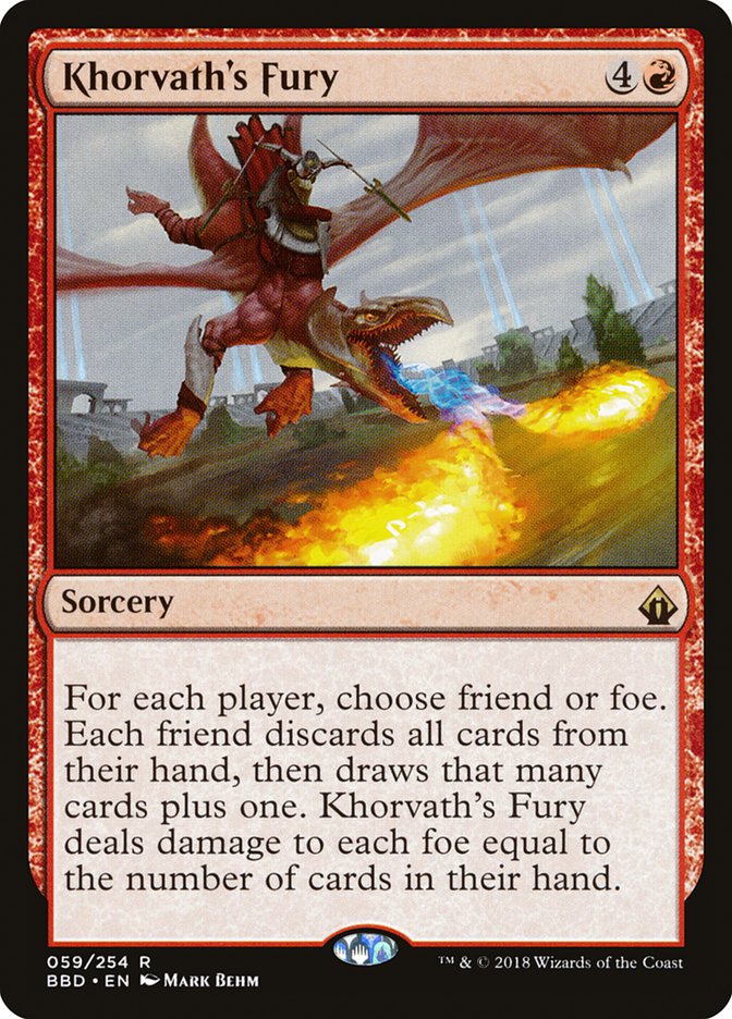 Khorvath's Fury [Battlebond] | Clutch Gaming