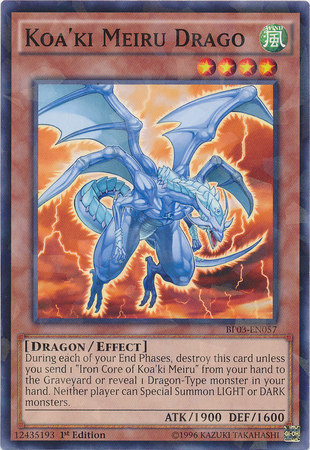 Koa'ki Meiru Drago [BP03-EN057] Shatterfoil Rare | Clutch Gaming