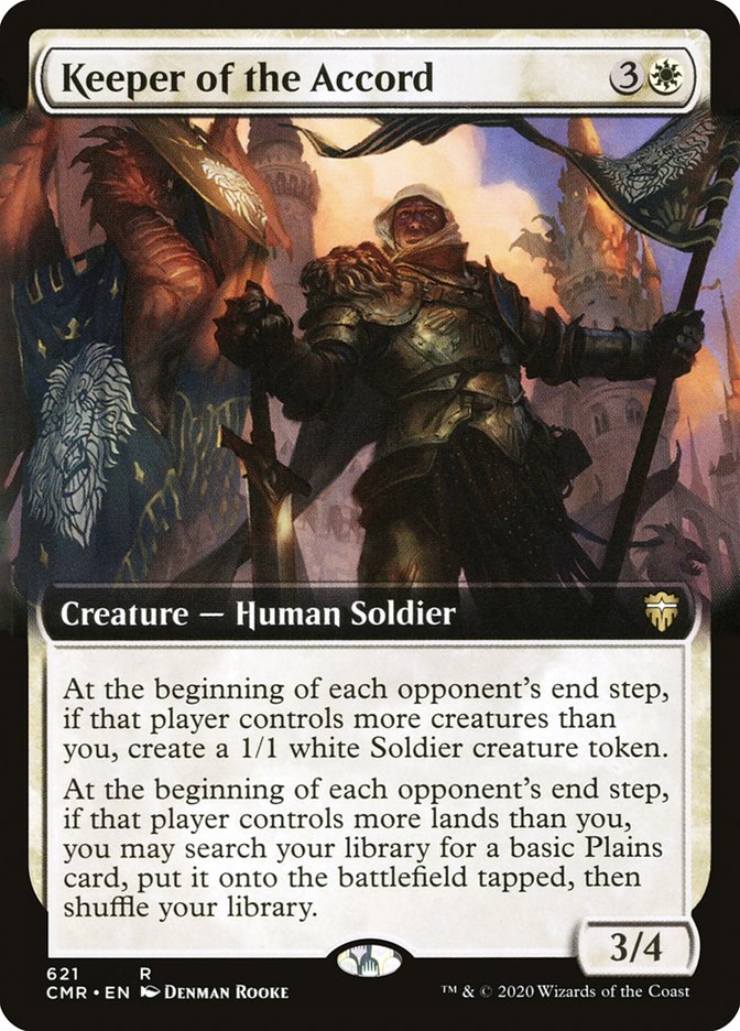 Keeper of the Accord (Extended Art) [Commander Legends] | Clutch Gaming