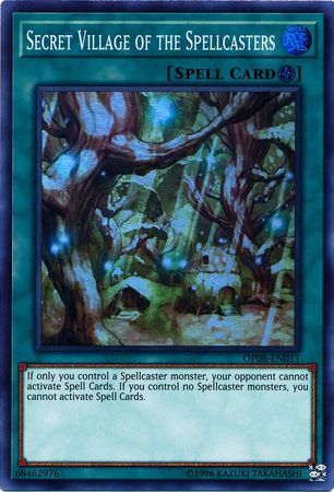 Secret Village of the Spellcasters [OP08-EN011] Super Rare | Clutch Gaming