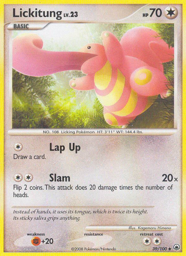 Lickitung (39/100) [Diamond & Pearl: Majestic Dawn] | Clutch Gaming