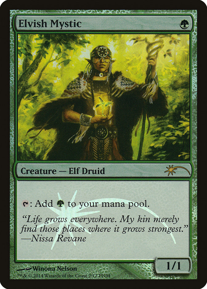 Elvish Mystic [Friday Night Magic 2014] | Clutch Gaming