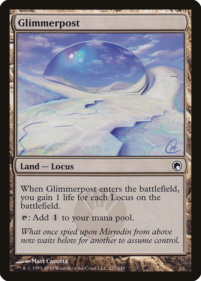 Glimmerpost [Scars of Mirrodin] | Clutch Gaming