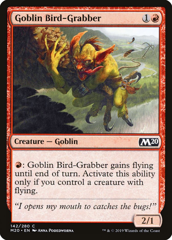 Goblin Bird-Grabber [Core Set 2020] | Clutch Gaming