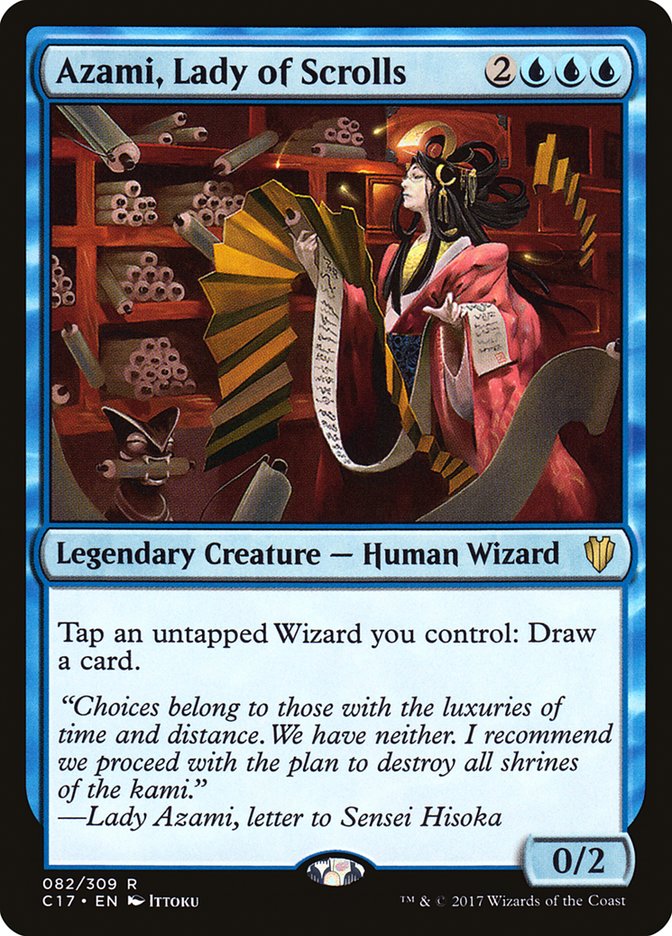 Azami, Lady of Scrolls [Commander 2017] | Clutch Gaming