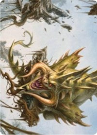 Canopy Baloth Art Card [Zendikar Rising Art Series] | Clutch Gaming