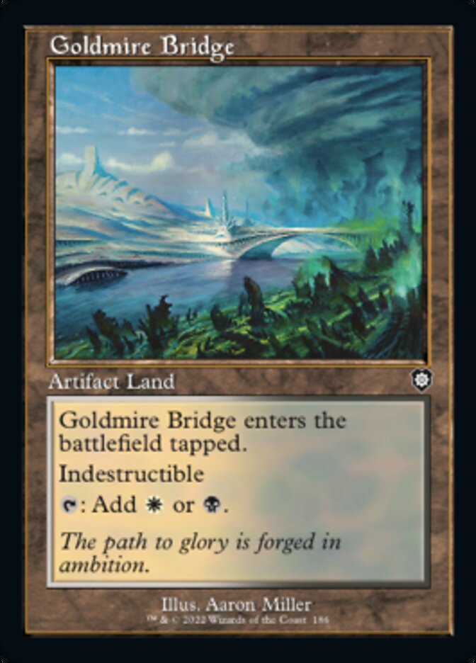 Goldmire Bridge (Retro) [The Brothers' War Commander] | Clutch Gaming