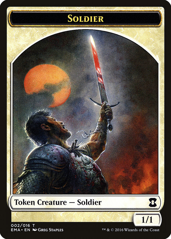 Soldier Token [Eternal Masters Tokens] | Clutch Gaming