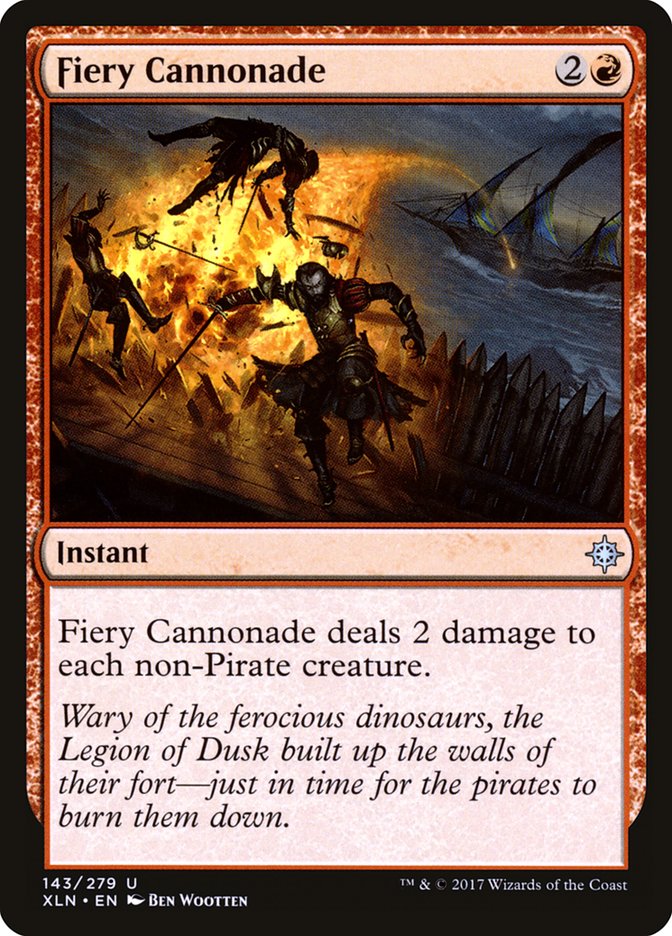 Fiery Cannonade [Ixalan] | Clutch Gaming