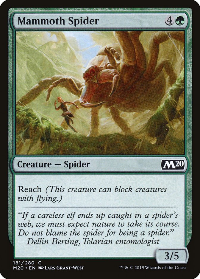 Mammoth Spider [Core Set 2020] | Clutch Gaming