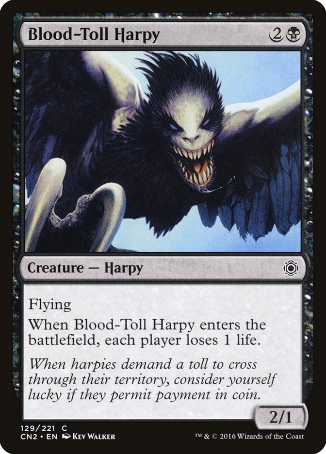 Blood-Toll Harpy [Conspiracy: Take the Crown] | Clutch Gaming