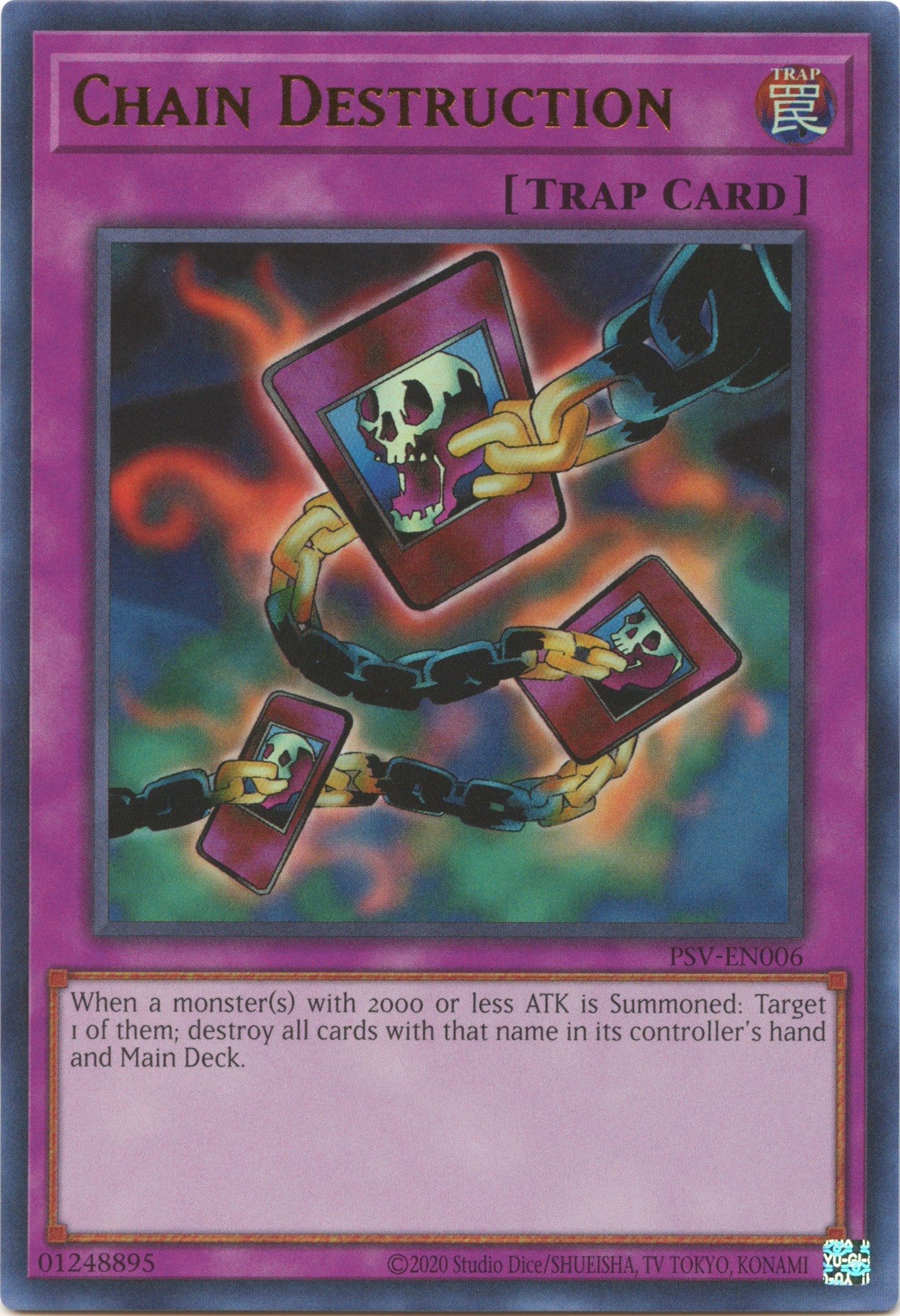 Chain Destruction (25th Anniversary) [PSV-EN006] Ultra Rare | Clutch Gaming