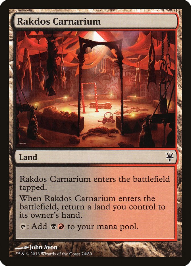 Rakdos Carnarium [Duel Decks: Sorin vs. Tibalt] | Clutch Gaming