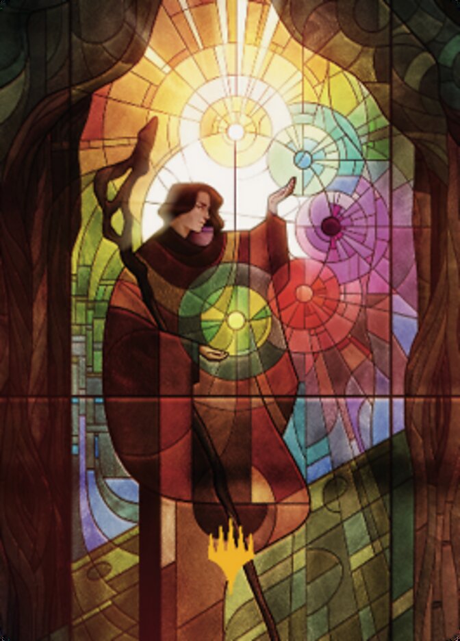 Jodah, the Unifier Art Card (Gold-Stamped Signature) [Dominaria United Art Series] | Clutch Gaming