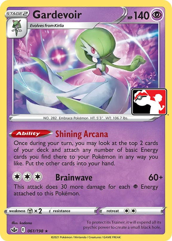 Gardevoir (061/198) [Prize Pack Series One] | Clutch Gaming