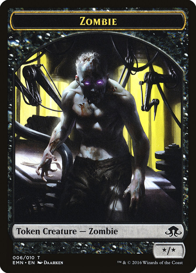 Zombie Token (006/010) [Eldritch Moon Tokens] | Clutch Gaming