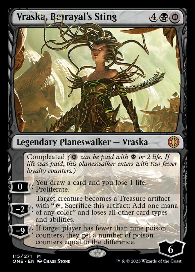 Vraska, Betrayal's Sting [Phyrexia: All Will Be One] | Clutch Gaming