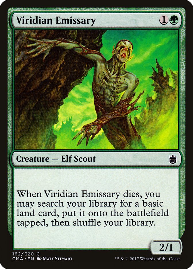 Viridian Emissary [Commander Anthology] | Clutch Gaming