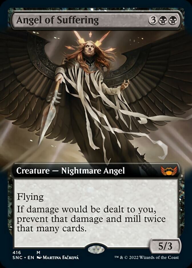 Angel of Suffering (Extended Art) [Streets of New Capenna] | Clutch Gaming