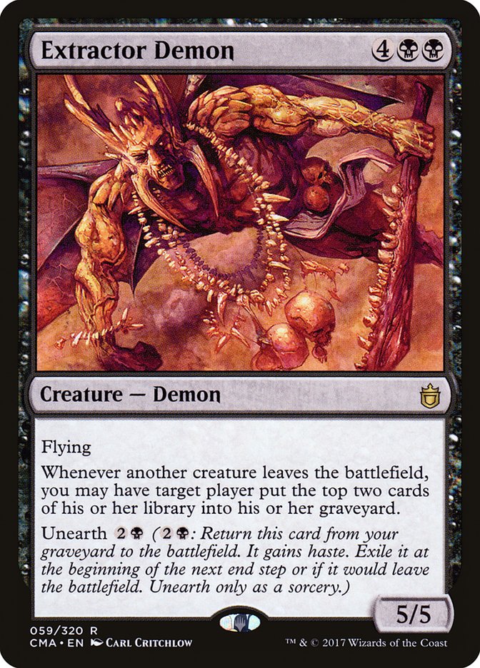 Extractor Demon [Commander Anthology] | Clutch Gaming