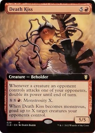 Death Kiss (Extended Art) [Commander Legends: Battle for Baldur's Gate] | Clutch Gaming