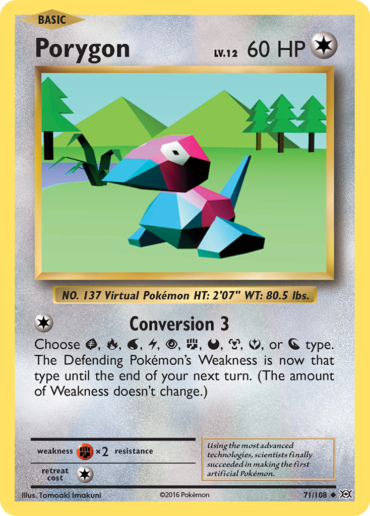 Porygon (71/108) [XY: Evolutions] | Clutch Gaming