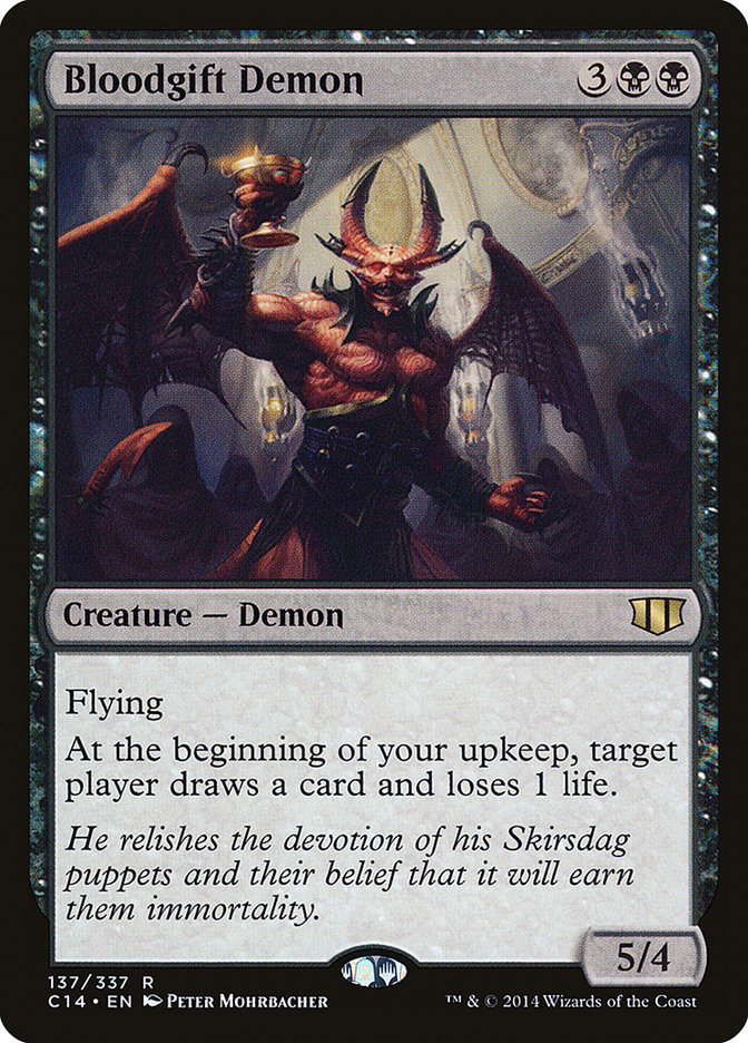 Bloodgift Demon [Commander 2014] | Clutch Gaming