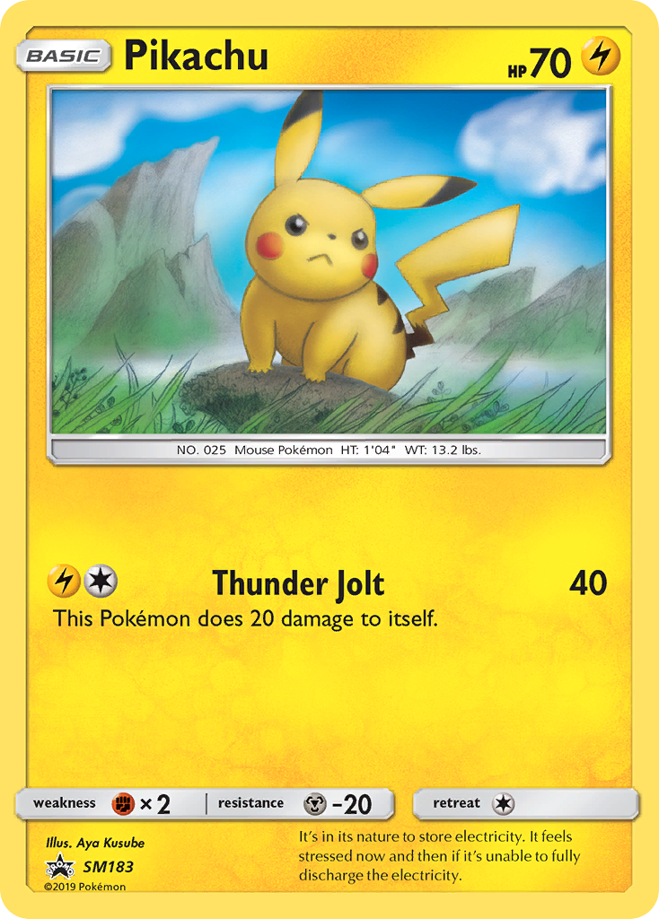 Pikachu (SM183) [Sun & Moon: Black Star Promos] | Clutch Gaming