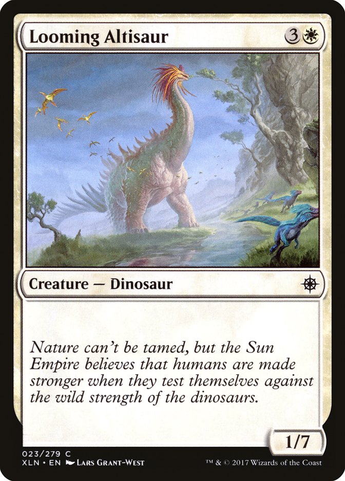 Looming Altisaur [Ixalan] | Clutch Gaming