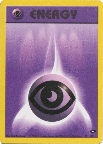 Psychic Energy (131/132) [Gym Challenge Unlimited] | Clutch Gaming