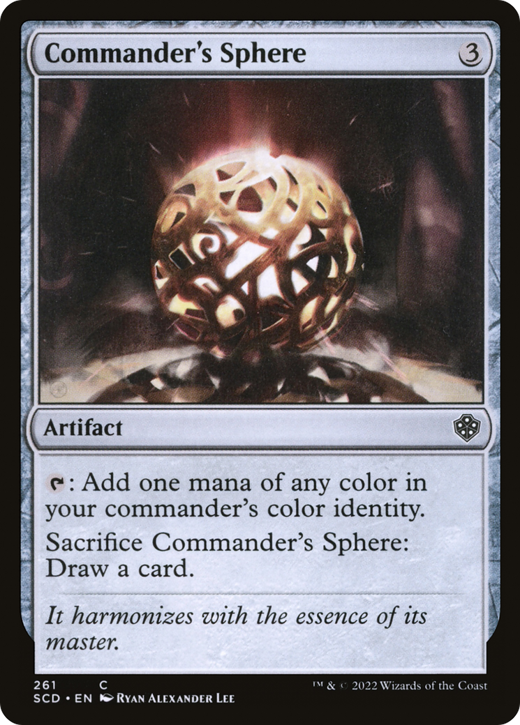 Commander's Sphere [Starter Commander Decks] | Clutch Gaming